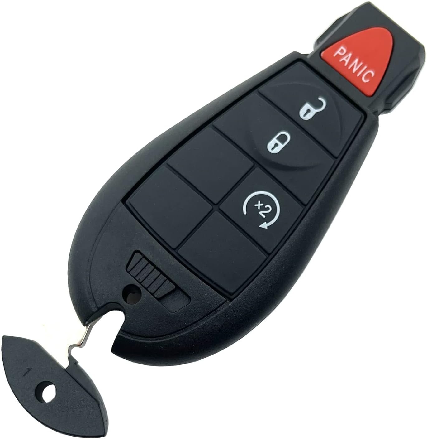 llave de 2009 – 2012 para Dodge Ram 1500 2500 3500 Control remoto SIN corte