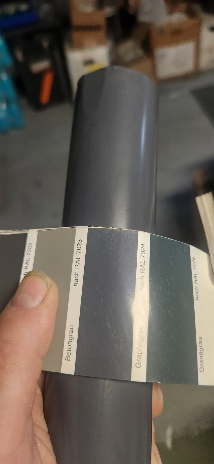 RAL 7024 SATIN SUPER DURABLE GRAPHITE GREY RAL-7024 Powder Coating