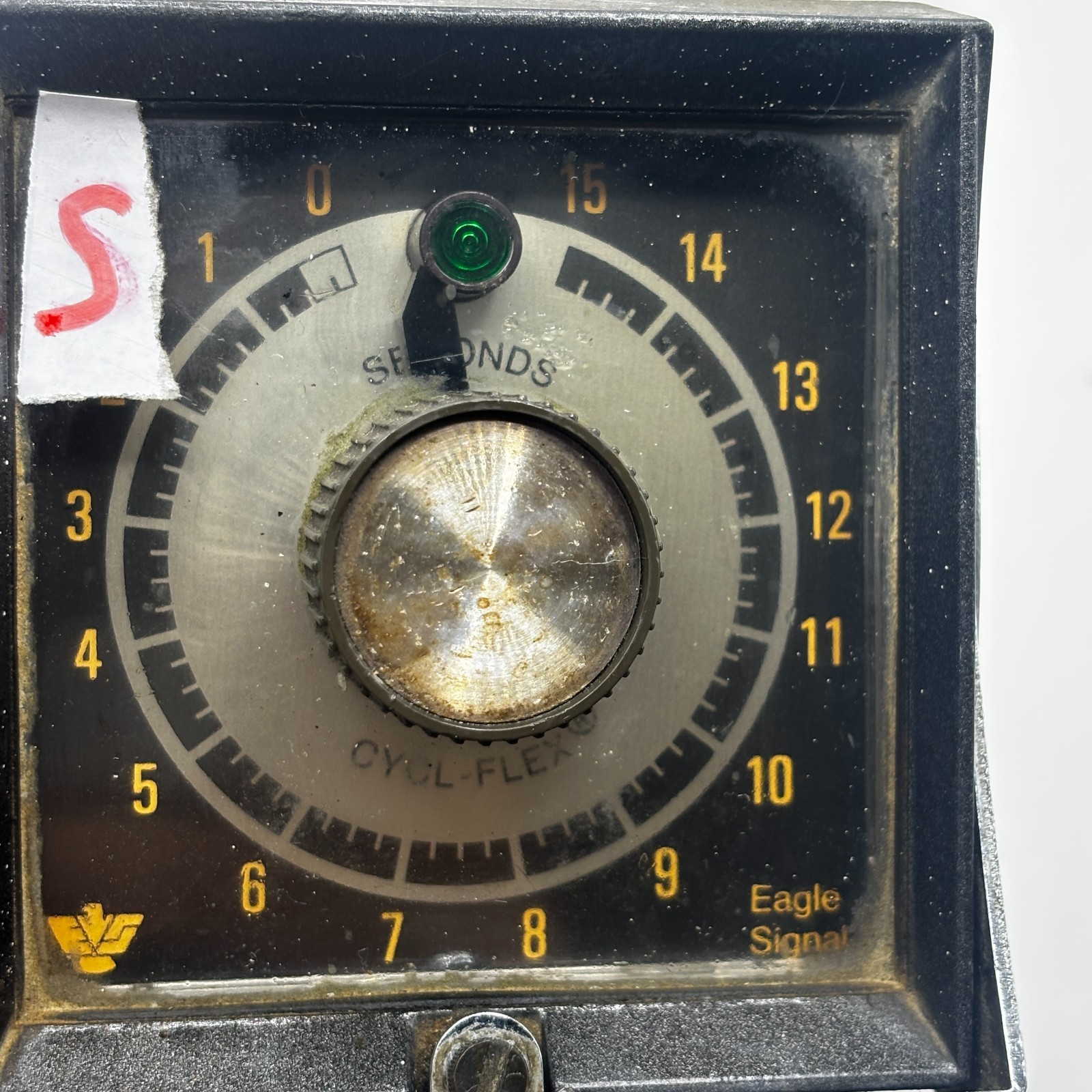 EAGLE SIGNAL HP514A6 CYCL-FLEX RESET TIMER 0-15 SECONDS 120V 60HZ 10A HP514A6 🎯