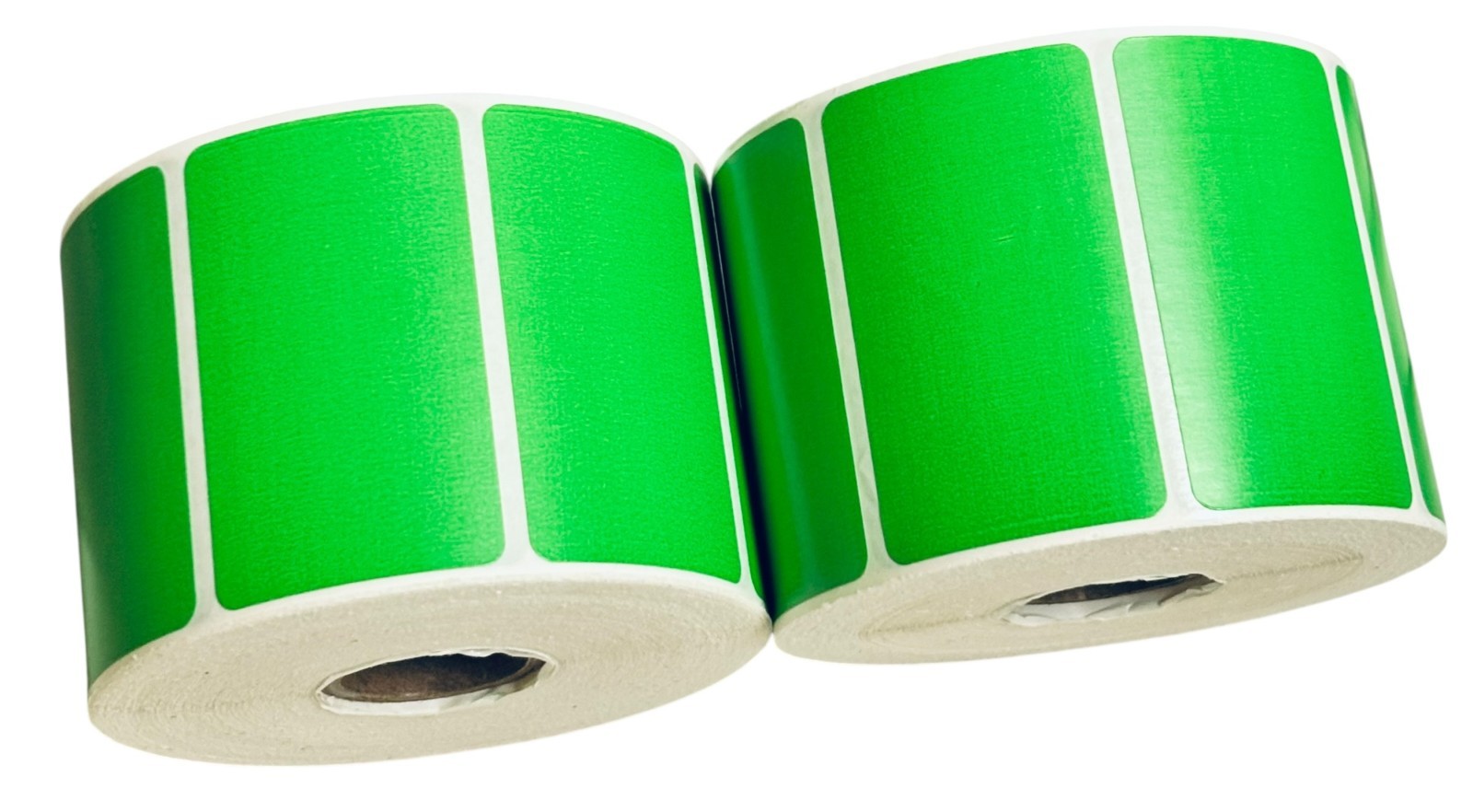 Direct Thermal Zebra Labels- 3×2 Green Colored 700 Labels per roll 1-12 Rolls