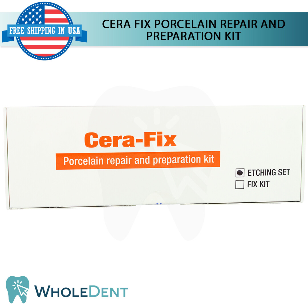 Cera-Fix Porcelain Repair And Preparation Kit Dental Material Etching Gel