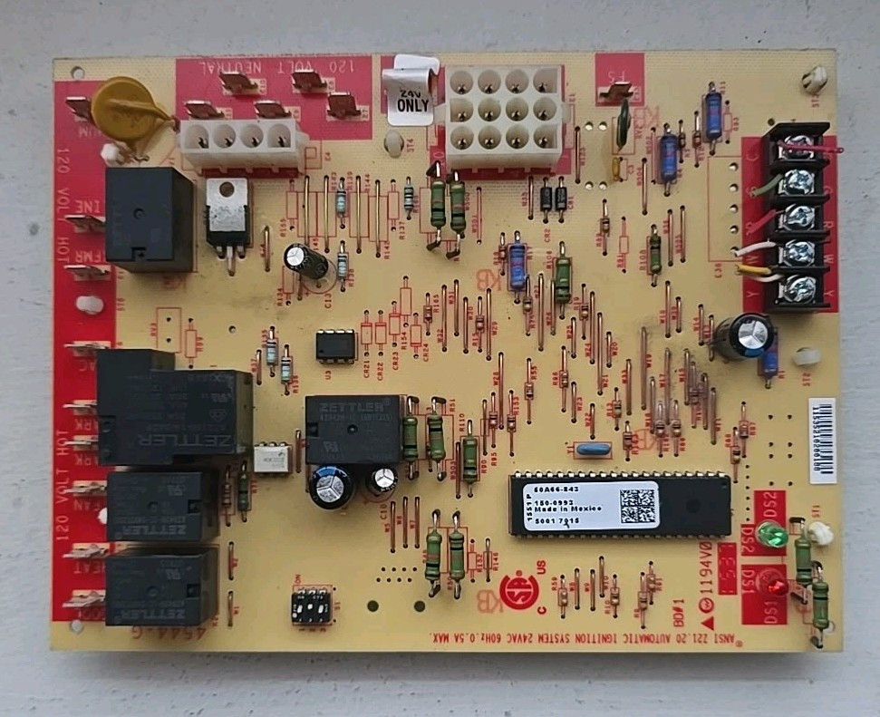 Furnace Control Board 50A66-843, 150-0993.. Num#157.
