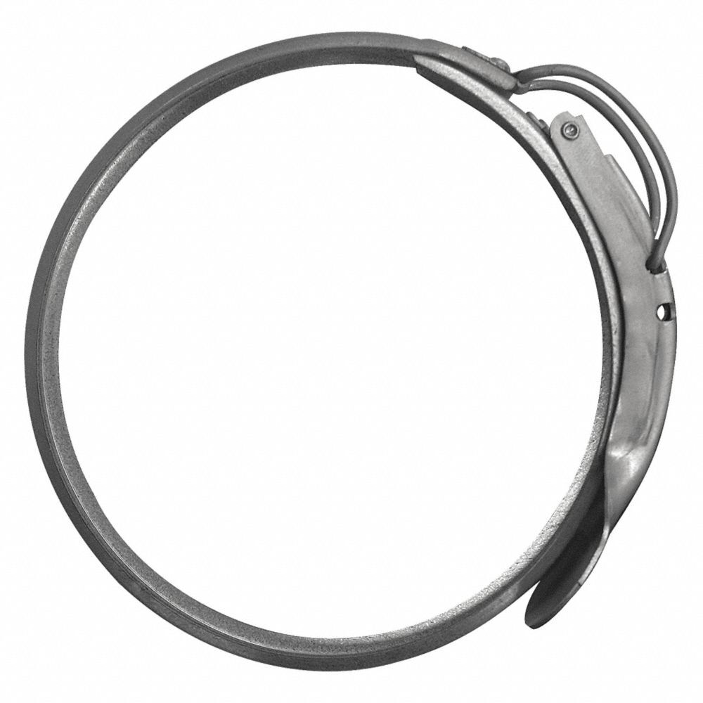 Nordfab 16″ Duct Clamp 16 in. Diameter, 27″ Length with Pin, Rolled Edge 18 GA.