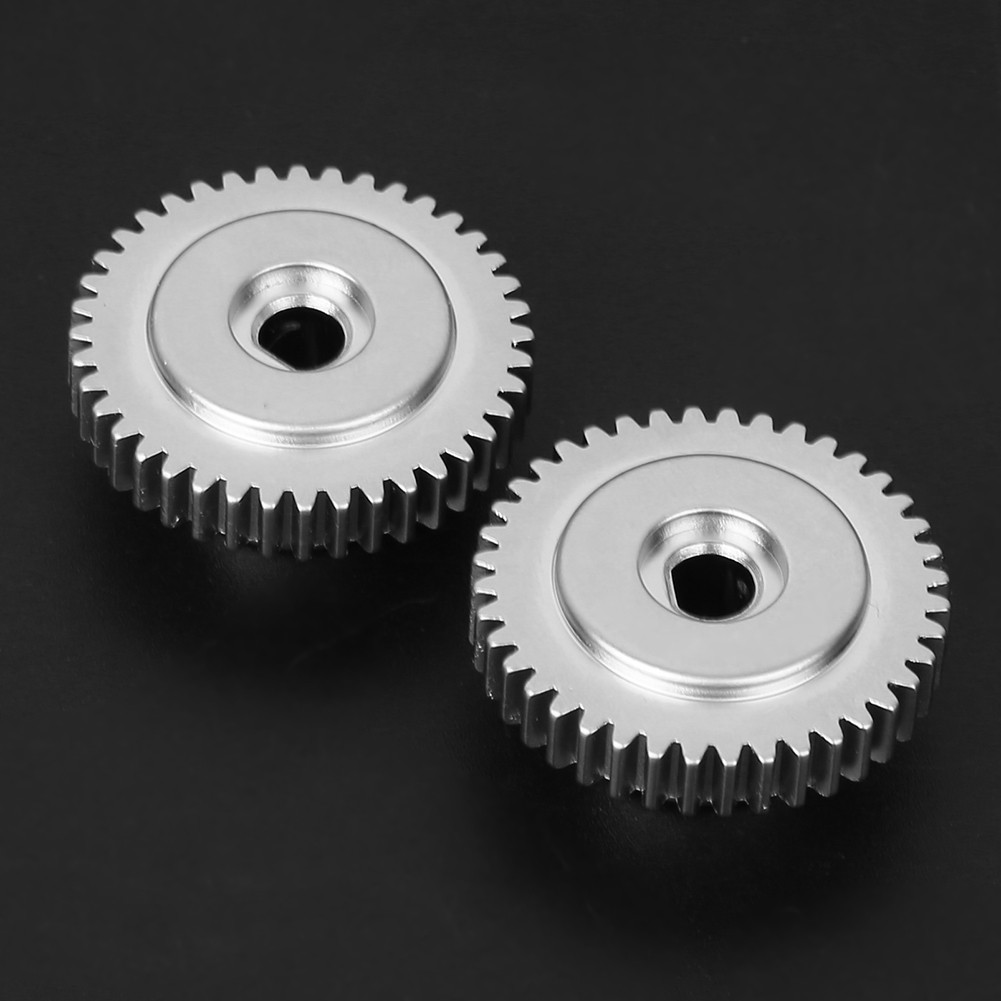 2Pcs Durable 40 Teeth D-Hole Gear For Robotics Metal Material Easy To Use