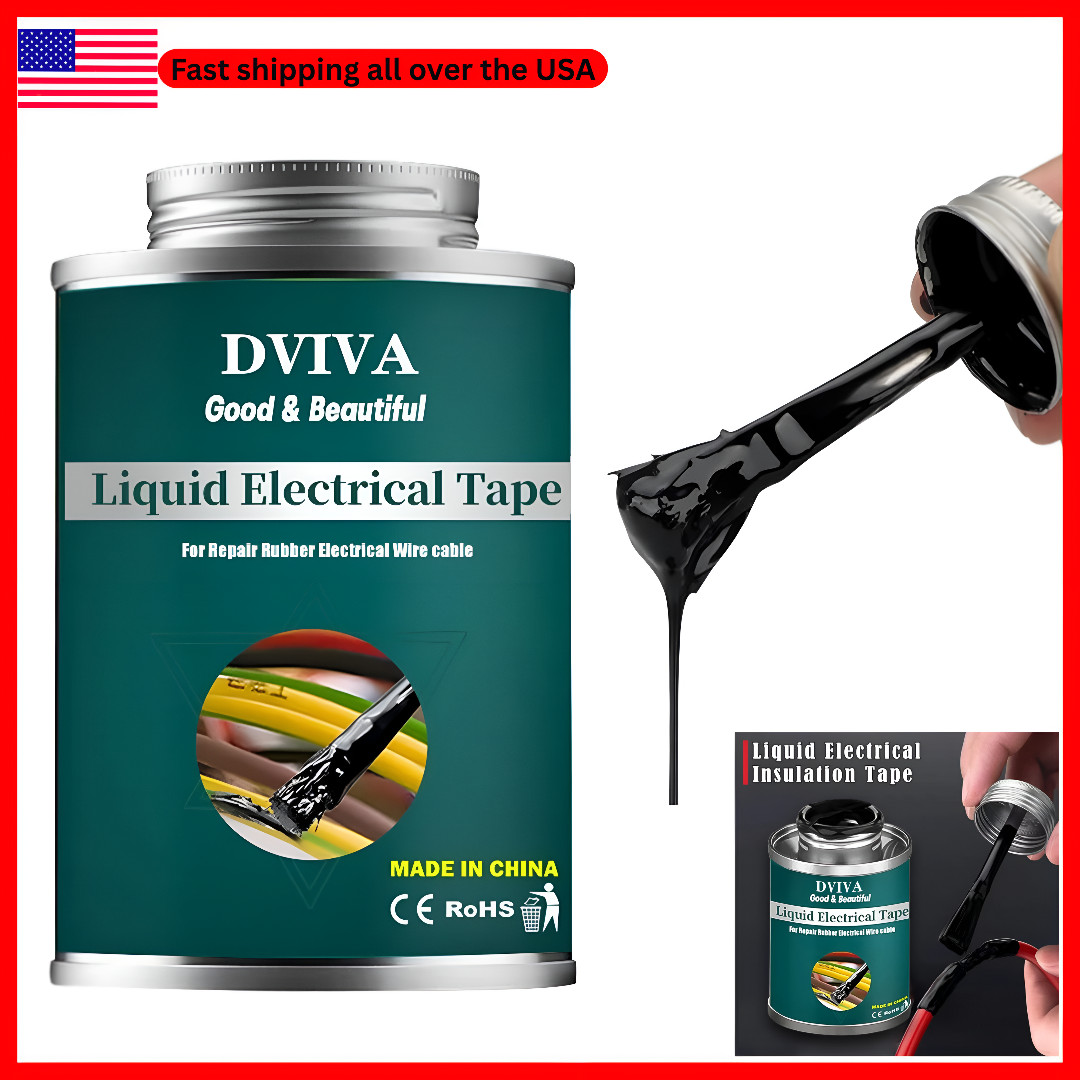 Waterproof Liquid Electrical Tape Insulating Wire Cable Repair Quick Dry Sealant