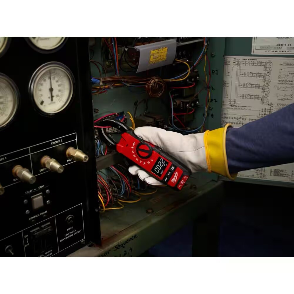 Milwaukee 2236-20 Clamp Meter for HVAC/R – Red