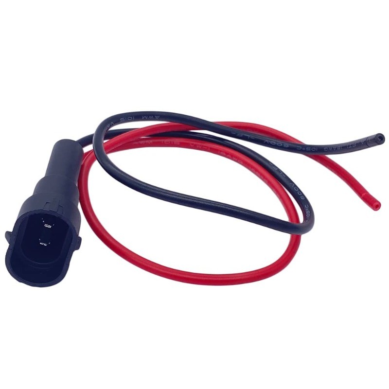 2PCS H8/H11/880/881 Pigtail Connector Adapter for LED Headlight & Fog Light