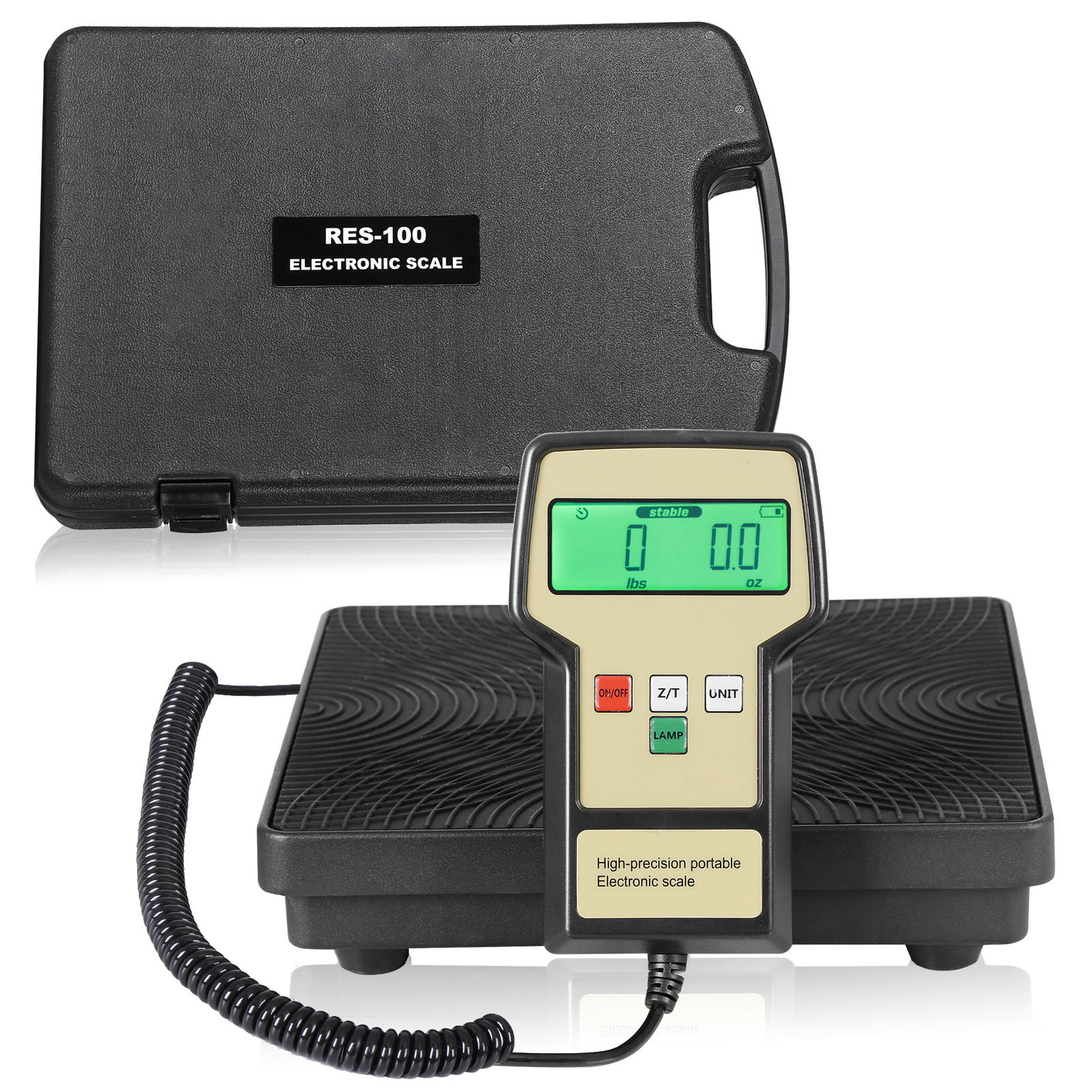 Refrigerant Charging Scale Electronic 220LB Digital HVAC A/C Refrigeration New