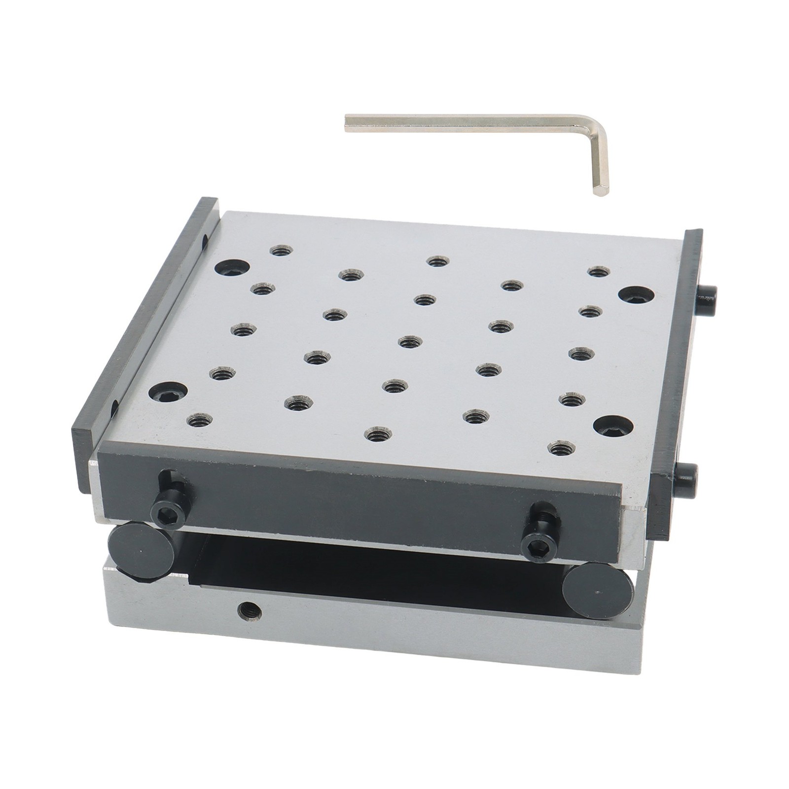 6″x6″x2″ Sine Plate 1/4-20 Tapped Holes 5″ Roll Precision Machining Tool