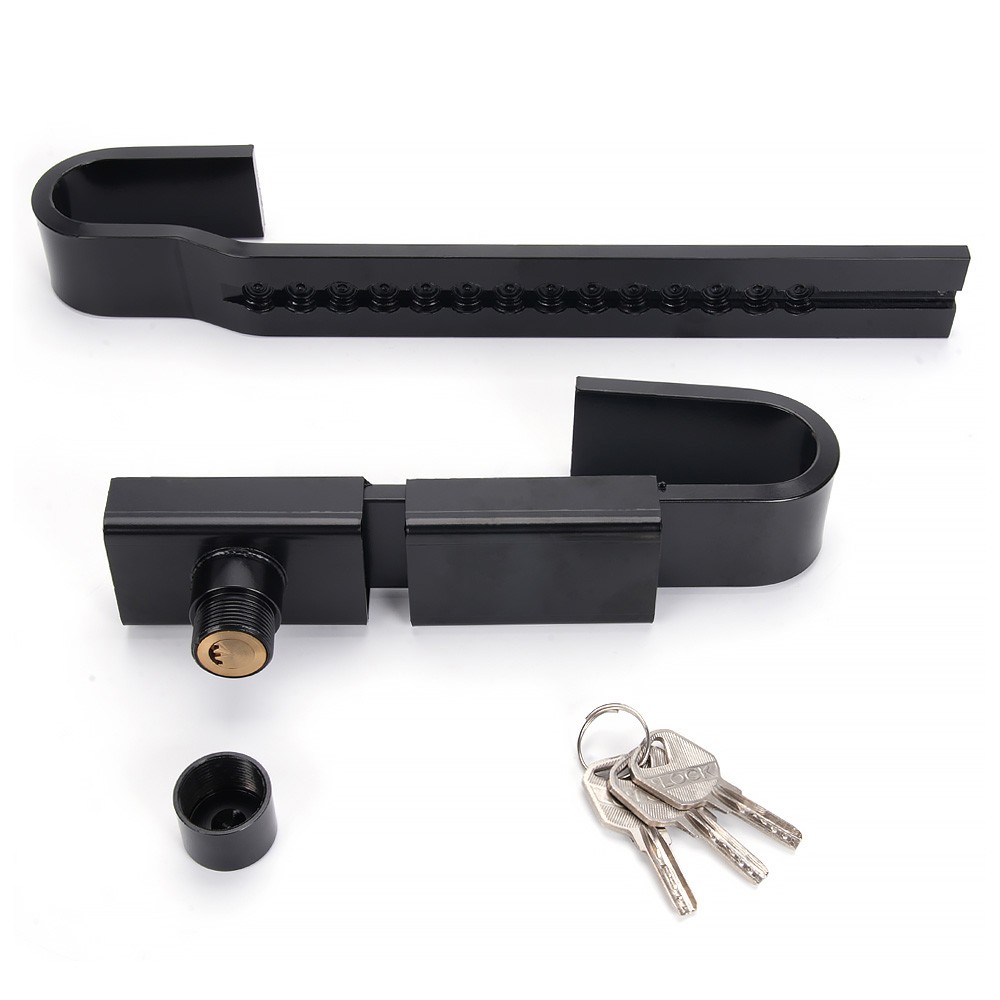Shipping Container Lock Heavy Duty Steel Trailer Box Cargo Door Lock with 3 Keys