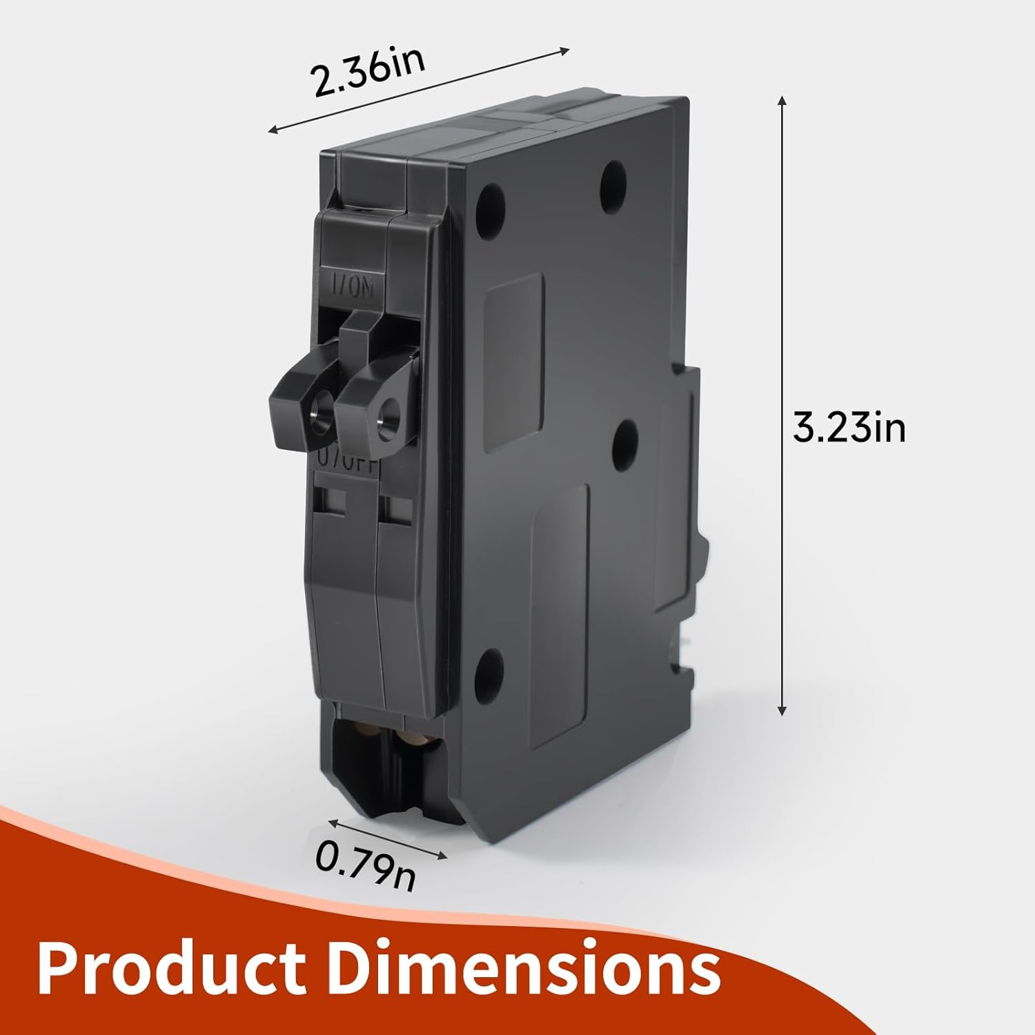 QO2020C 2 X 1 Pole 20A 120 240VAC 10Ka Tandem Mini Circuit Breaker Compatible wi