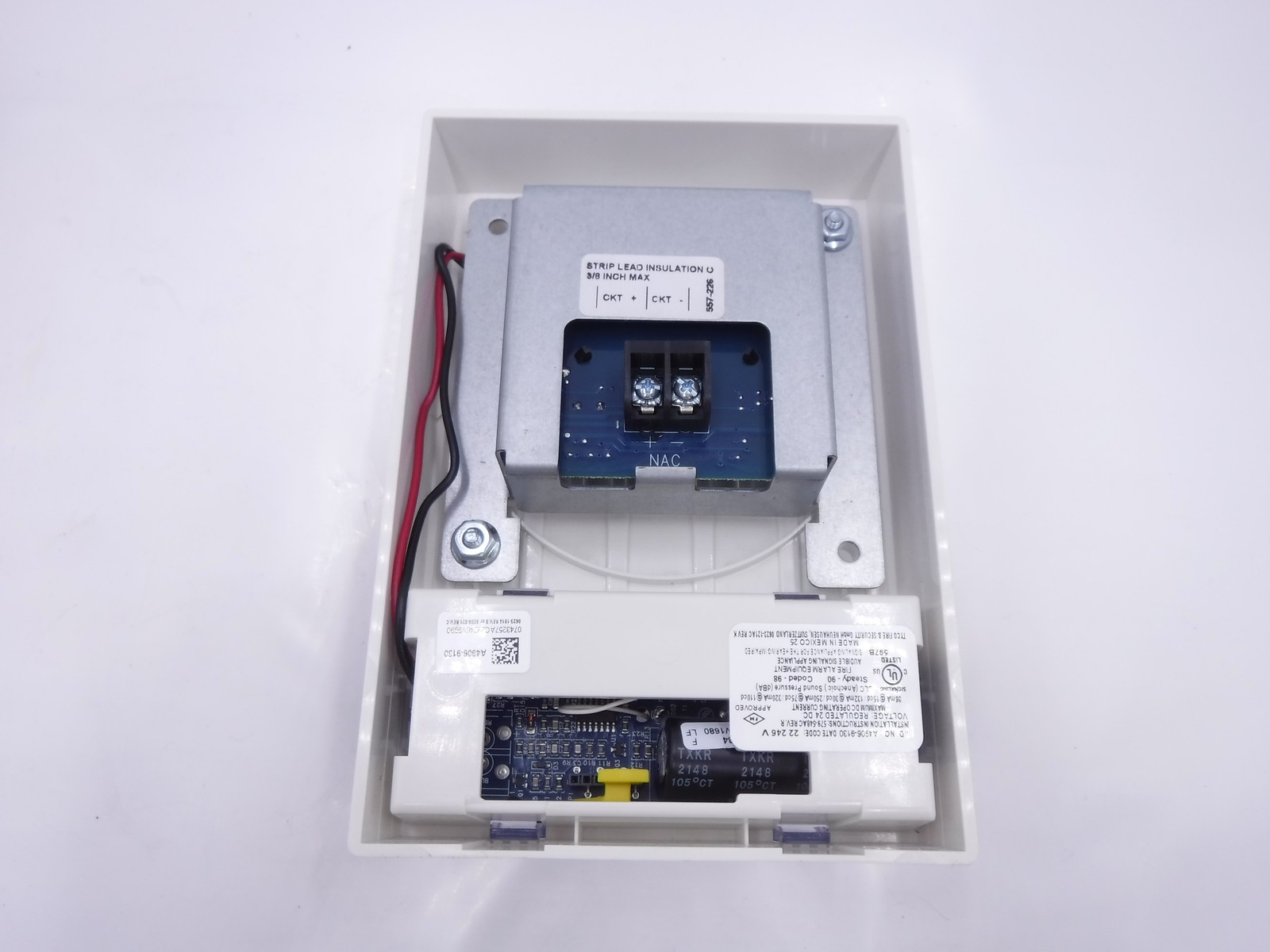 Autocall A4906-9130 White Ceiling Strobe Fire Alarm Signaling