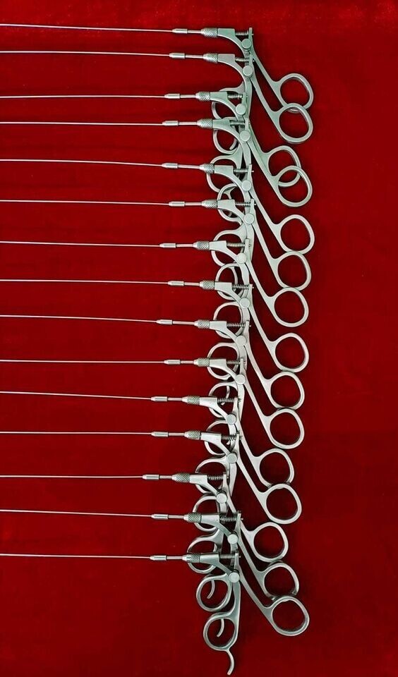 Hysteroopy Semi Rigid Scisor/Alliator 5Frx40Cm Surcal Instrents – 20pc best prod