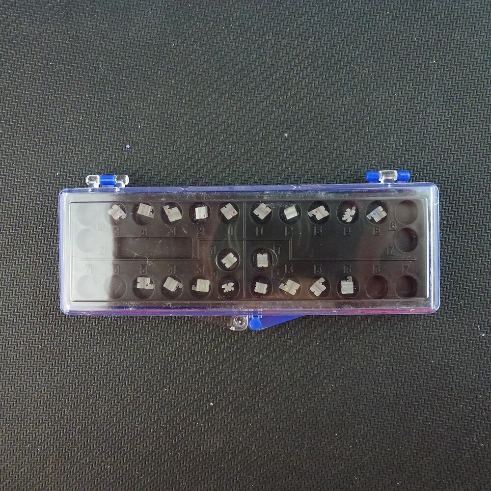 Dental Ortho Clear Bracket Monocrystalline Sapphire /Ceramic Braces Roth MBT 022