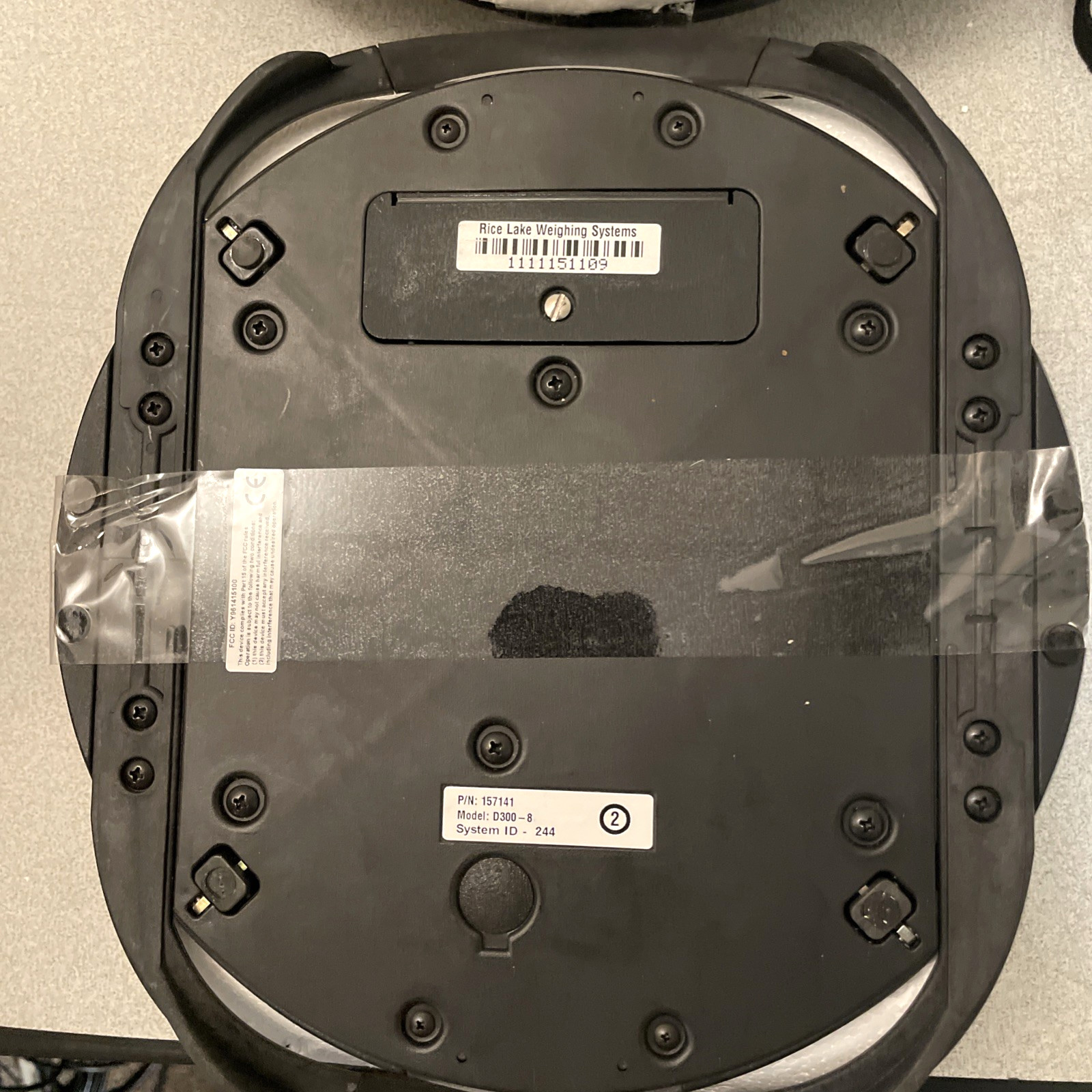 Rice Lake D300 Portable Wireless Wheelchair Scale 800 lbs – Mint
