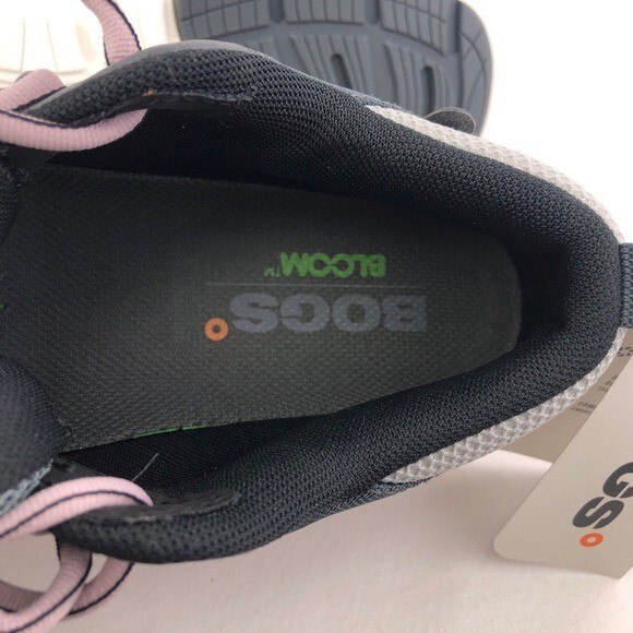 Bogs Sandstone KN TR Low ST Work Shoes Womens Size 8.5 EUR 39.5 Safety Toe Gray