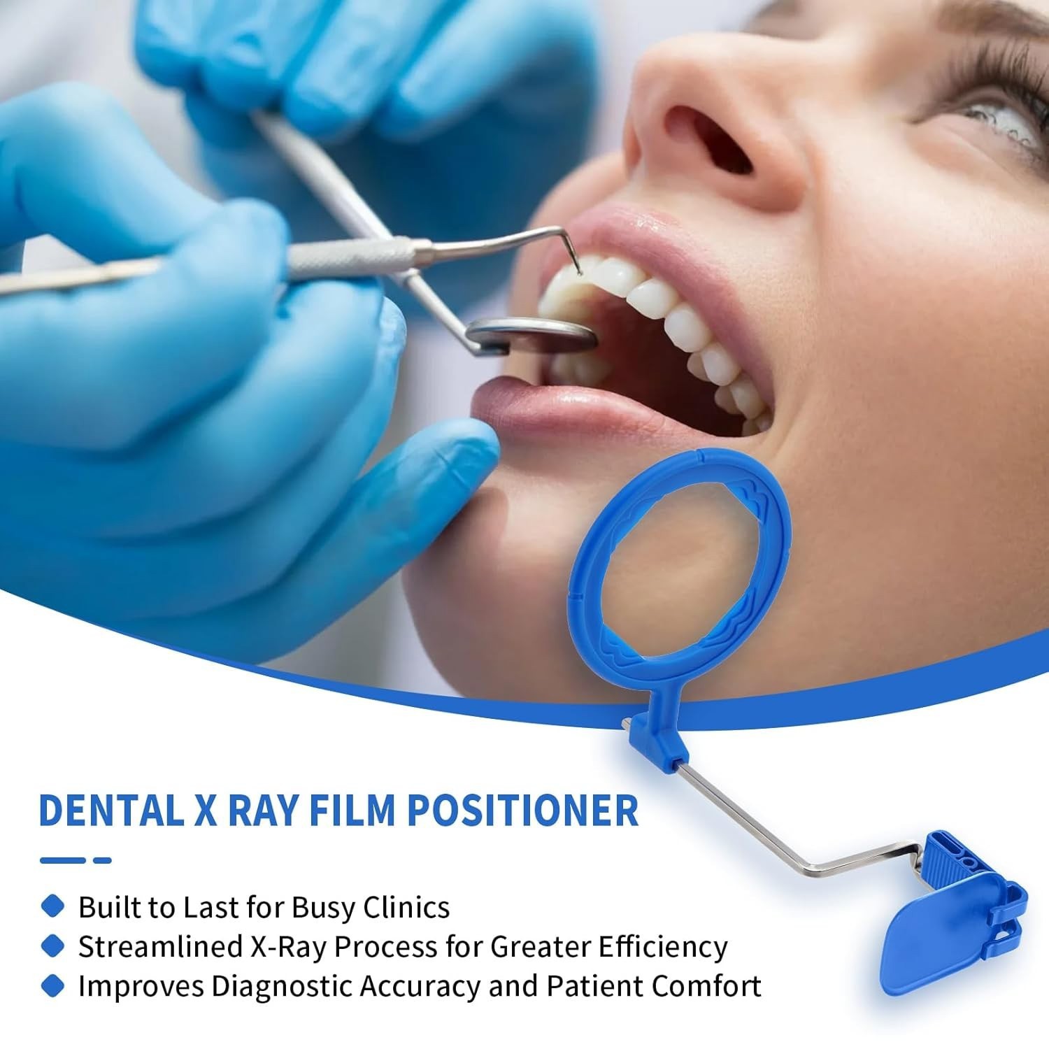 Autoclavable Digital Dental Sensor Holder 10 Pcs Dental X-Ray Positioning