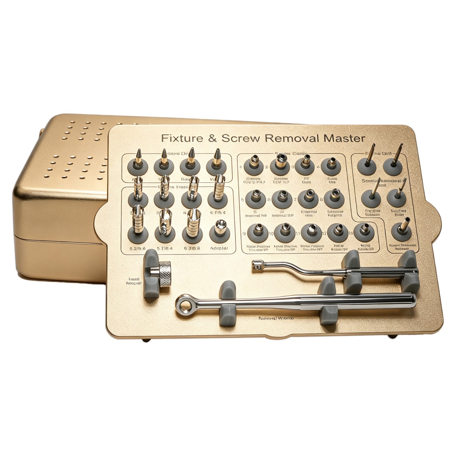 Salvin Implant Rescue Kit MCT FSRK-02 Implant Fixture & Fractured Screw Removal