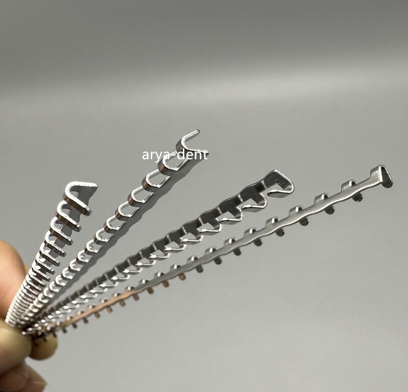 4Pcs/Pack Disposable Dental Ortho Arch Wires Splint Set Repairing Dentures Tool