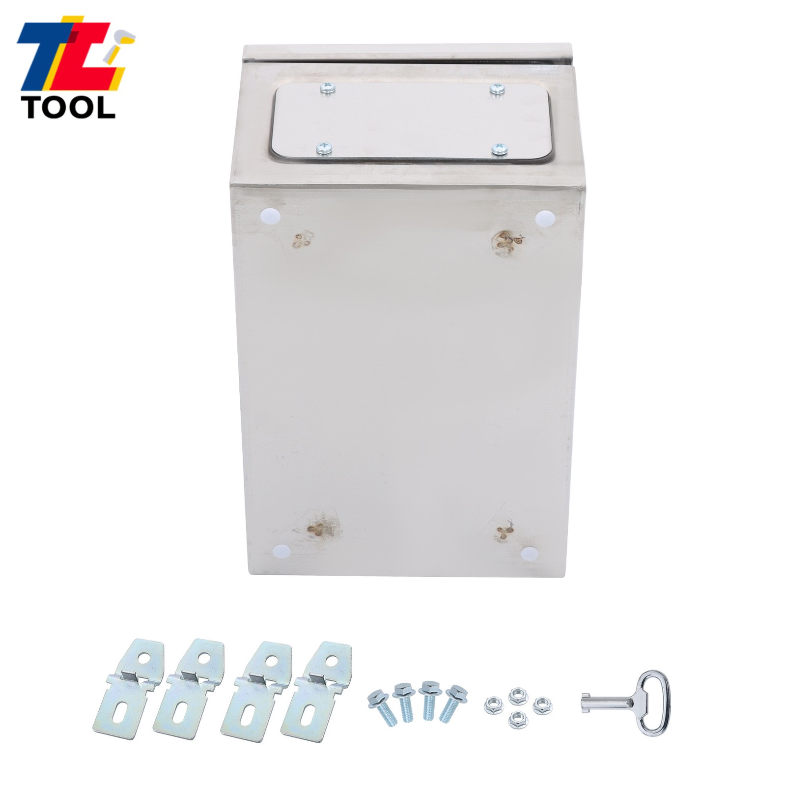 12x8x6″ IP66 Electrical Enclosure Junction Box Stainless Steel NEMA 4X