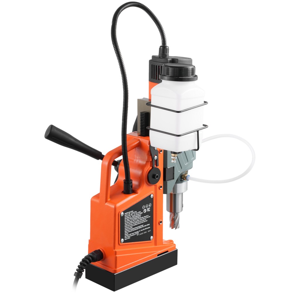 1450W Magnetic Drill, 1.57″ Drilling Diameter, 850 RPM Portable Mag Drill Press