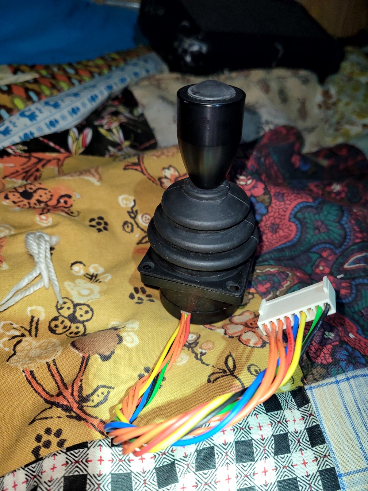APEM 3140RAK000 Industrial 2-Axis Precision Hall Effect Joystick Part 300086