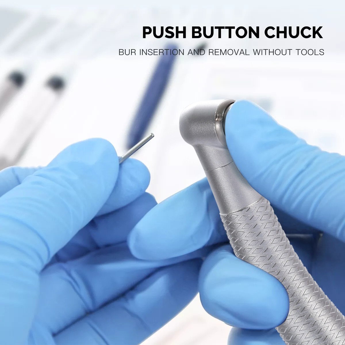 Dental LED handpiece integrate E-generator Handpiece 4H 4 water spray Electric