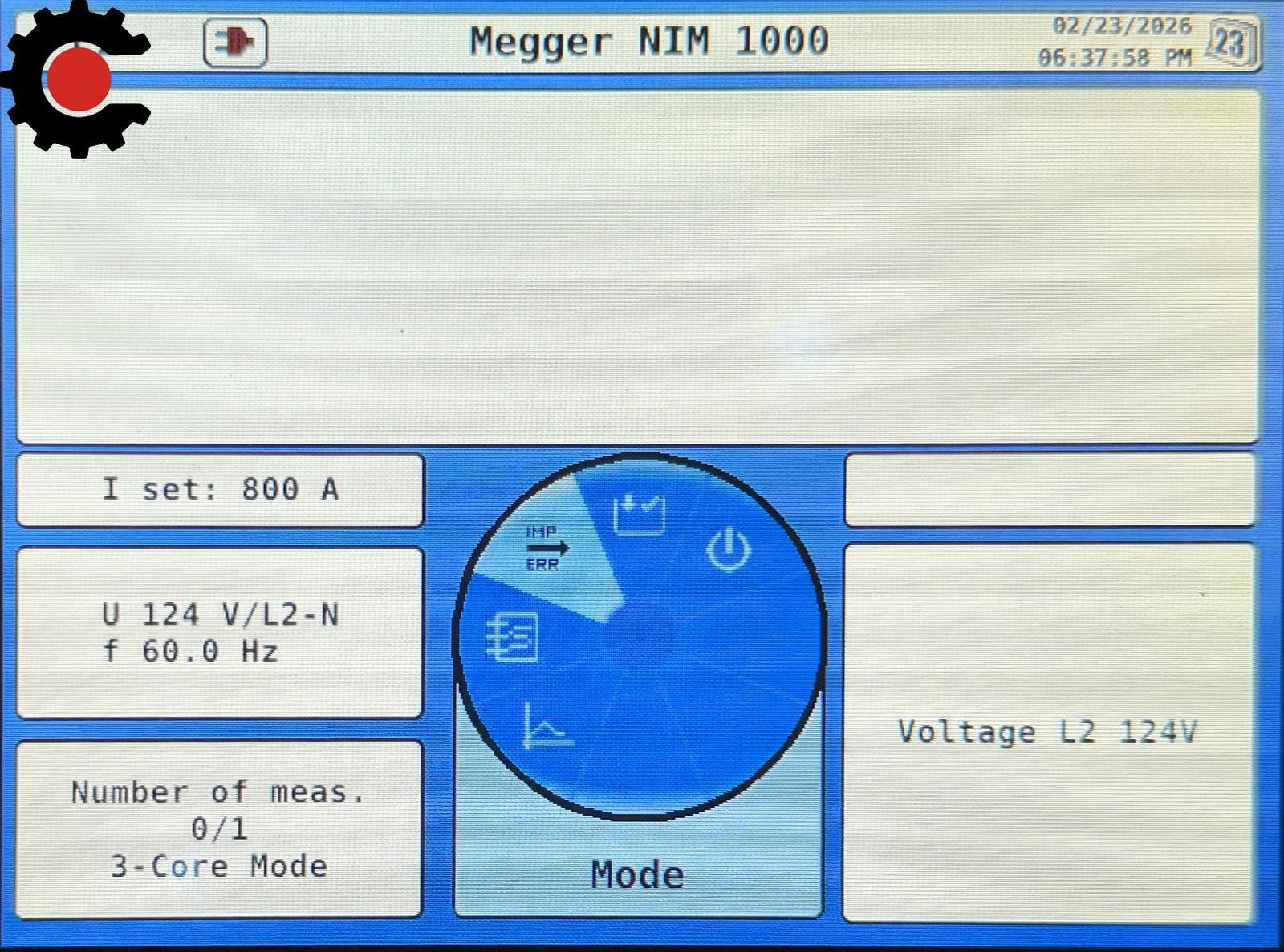 Megger NIM 1000 Net Impedance Meter 1000A CAT IV