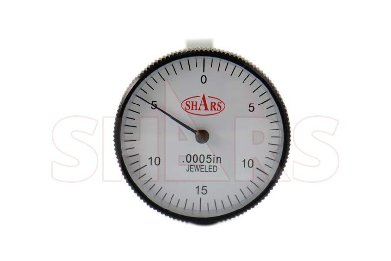 Shars 0.030″ Vertical Dial Test Indicator 0-15-0 0.005″ Graduation NEW !]
