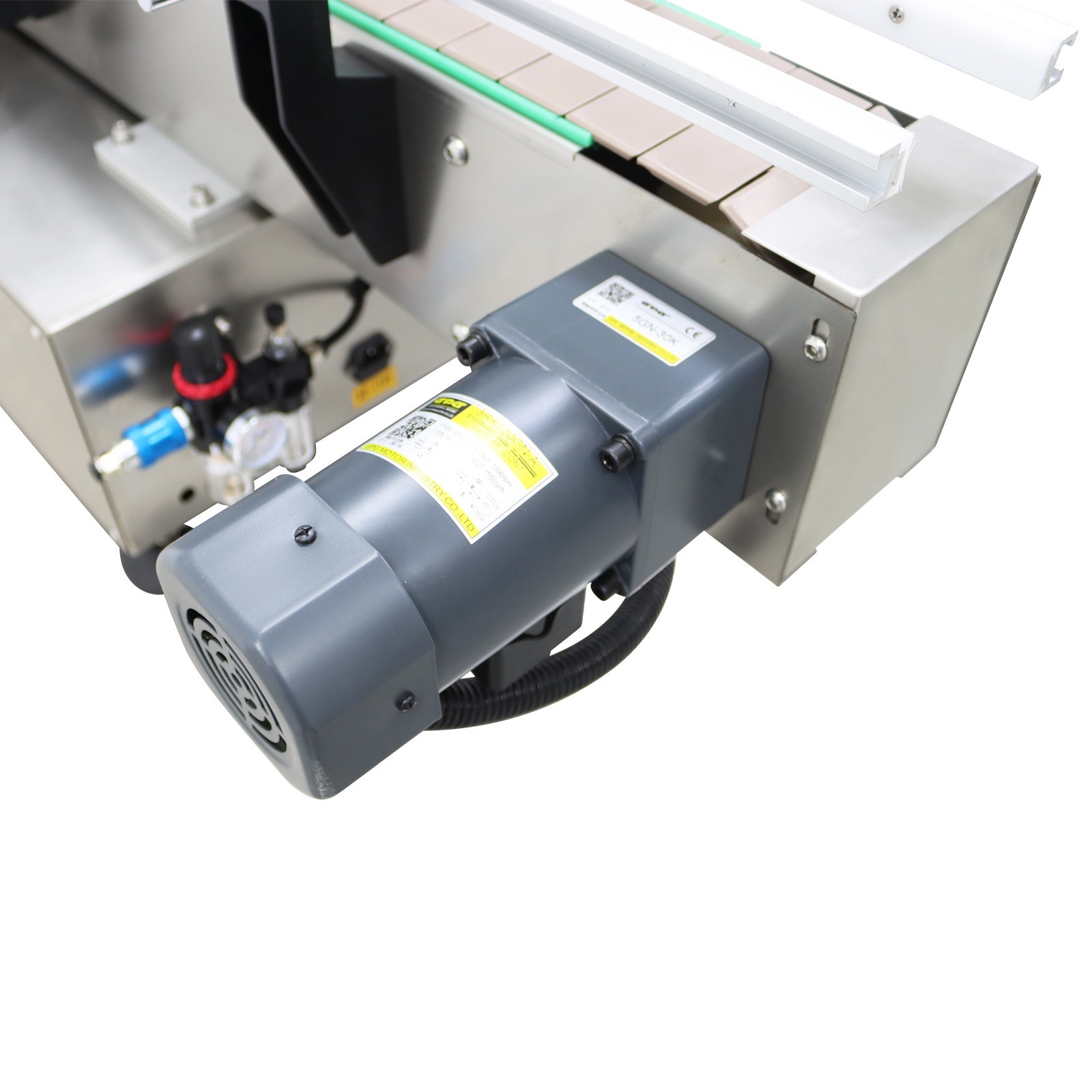 0.79-3.94»Desktop Conveyor Rubbing Capping Integrated Machine 10-30Bottles/min