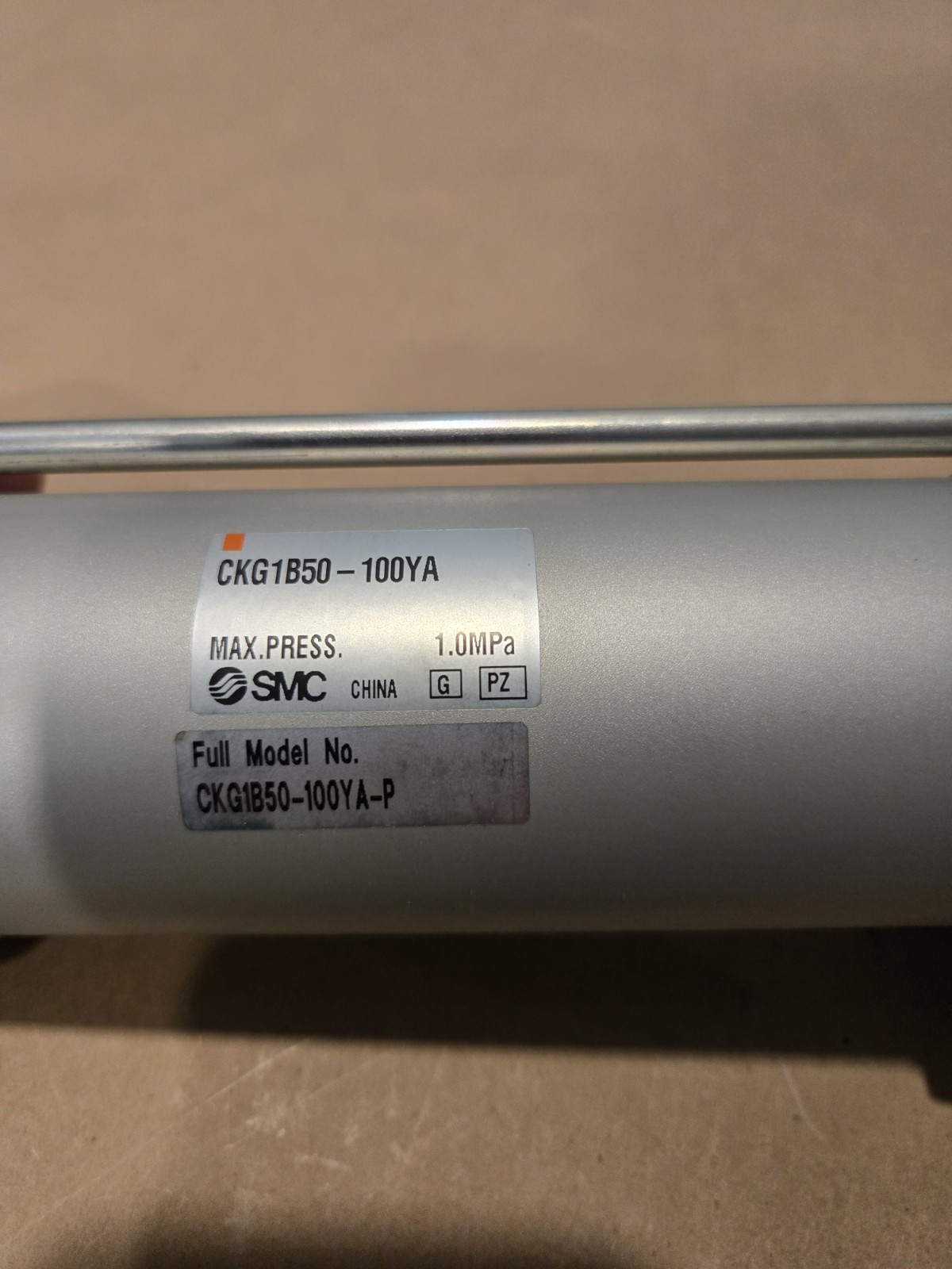 NOS SMC Japan Clamp With Switch Mtg Rod Clamp Cylinder CKG1B50-100YA-P
