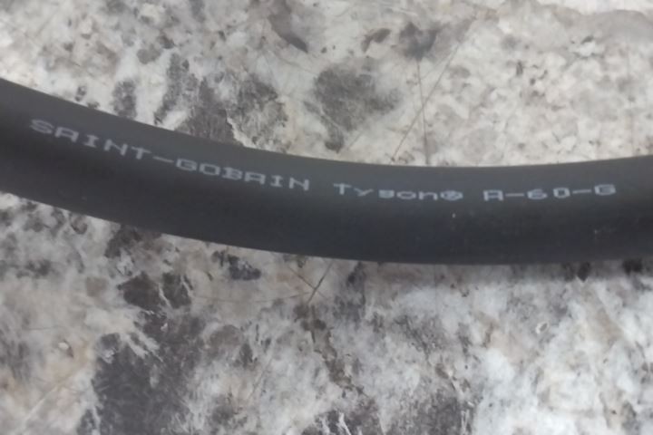 Tygon AFL00045 5/8 In Inside Diameter 50 Ft Length Black Tubing