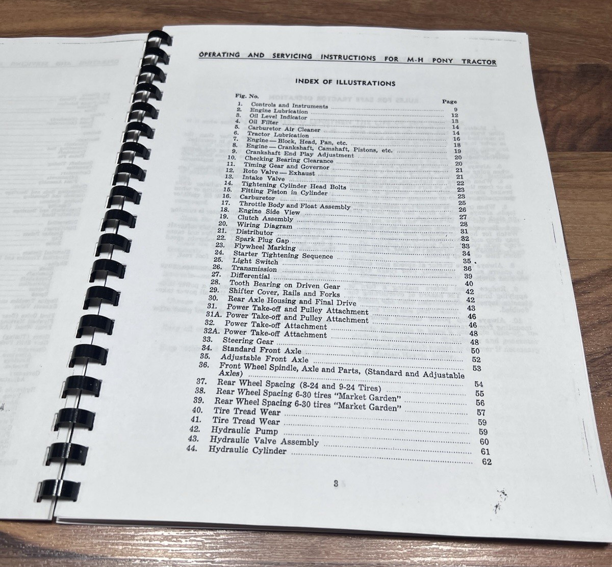 Massey-Harris Pony Tractor Owners Operating And Servicing Instructions