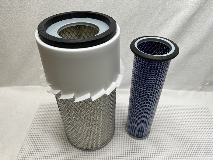 Filter Air Combo Kit for Kubota 70000-11080 & 17381-11180 KH-101 KX121-2 KX161-2