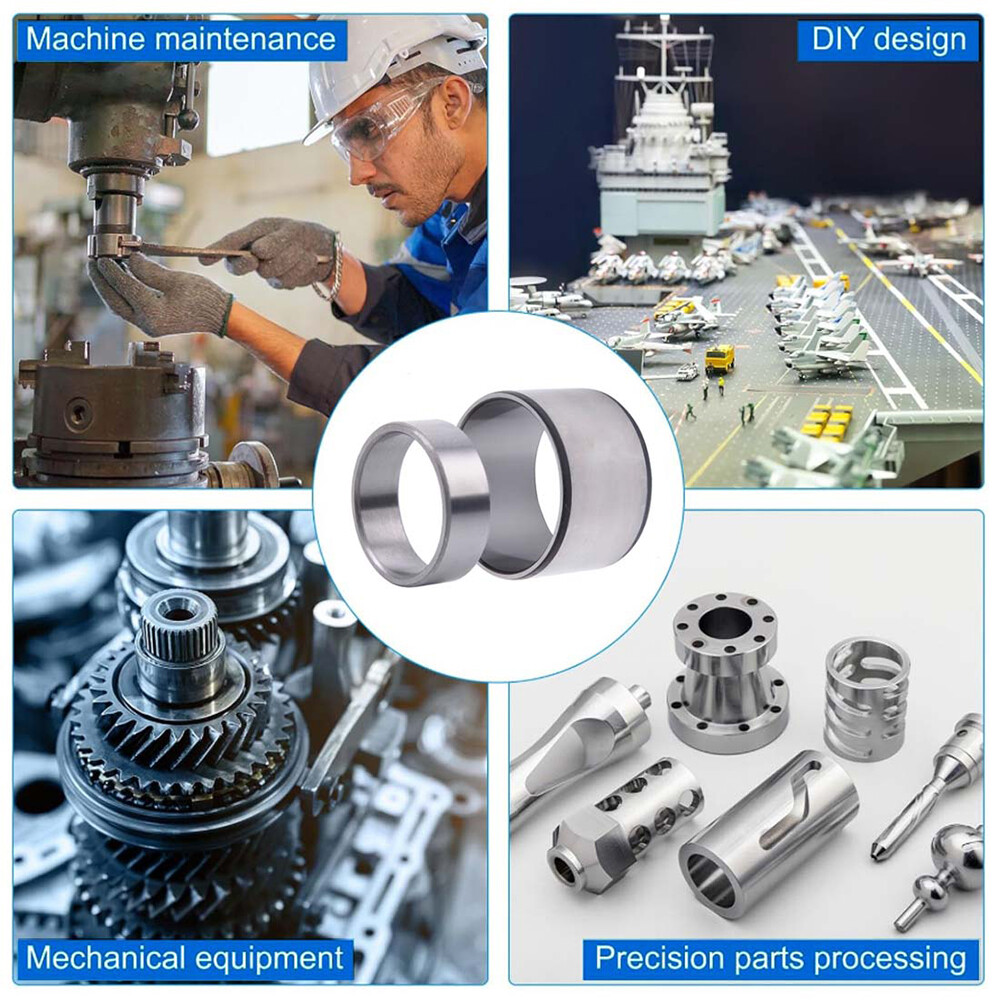 ID 30-50mm Bearing Steel Sleeve Bushings Wear-Resistant For Mechanical Assembly