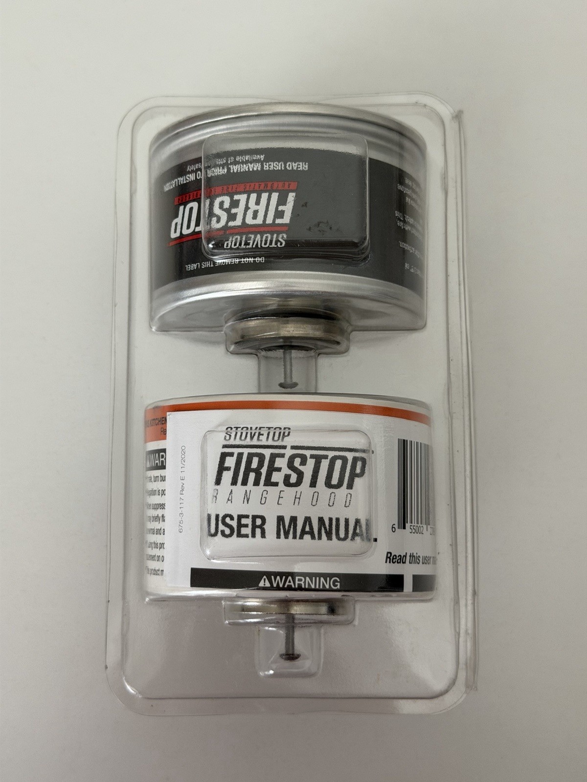2 Pack StoveTop FireStop 675-3 RangeHood Fire Suppressor Expiration: 10/2027