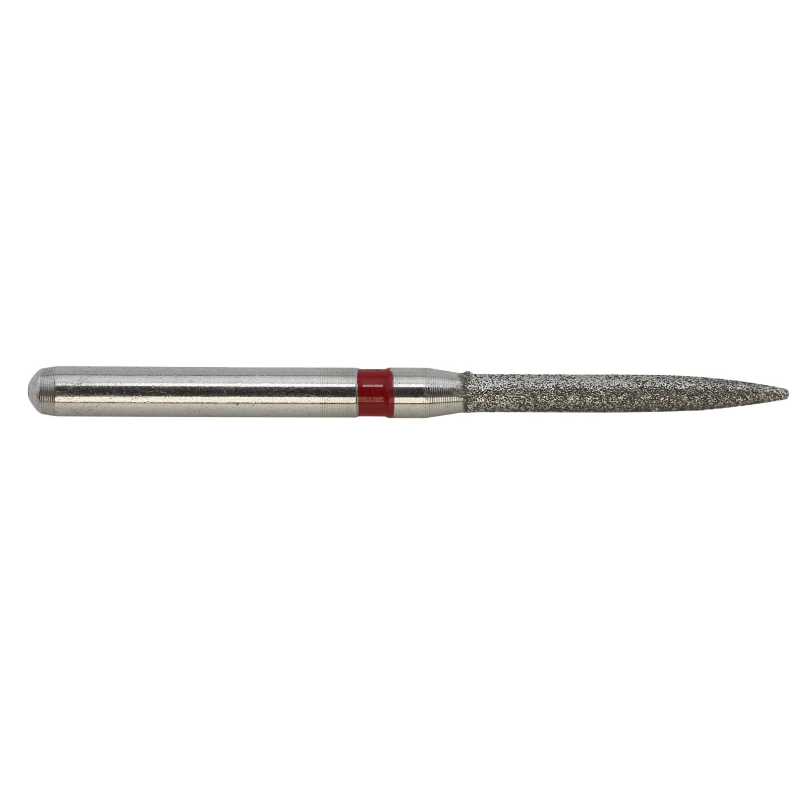 Dental Diamond Flame Bur Fine Grit Red FG Burs 863/012F For High Speed Turbine