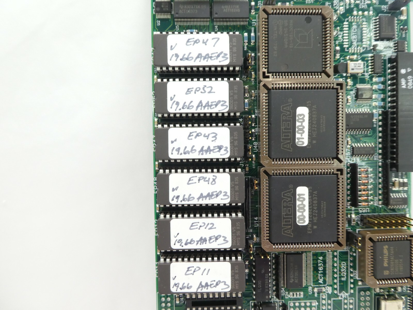 Kensington 4000-6010-02 SBC Single Board Computer PCB Rev. L 19.66 AAEP3 Spare