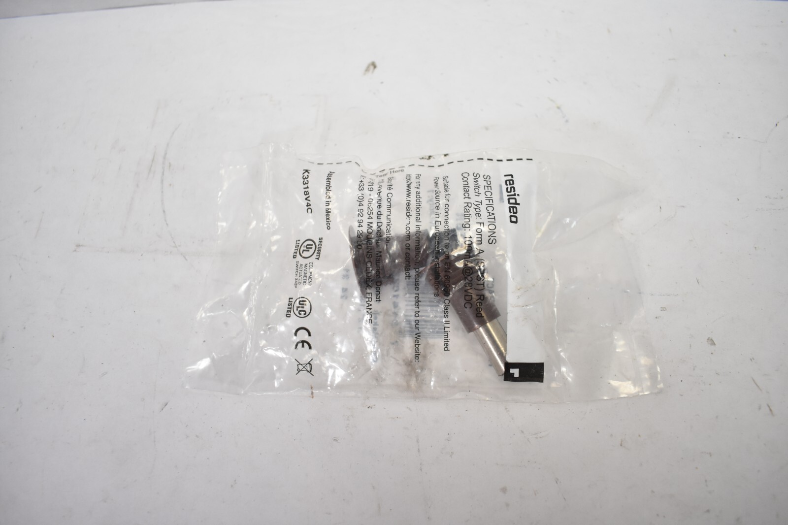 Resideo Magnetic Contact w Terminal Steel Brown 947-75TBR Genuine OEM Kit