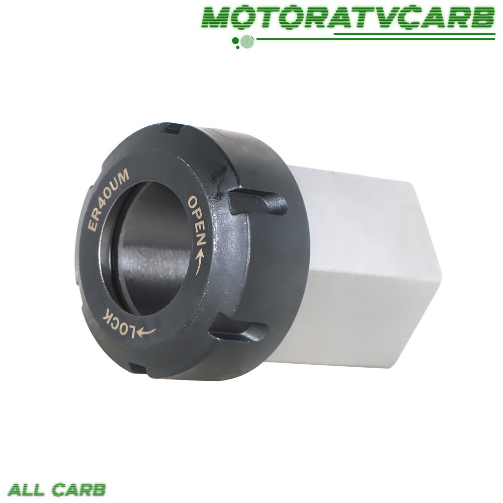 ALL-CARB ER-40 Hex Collet Block Chuck Holder for CNC Lathe Engraving Machine
