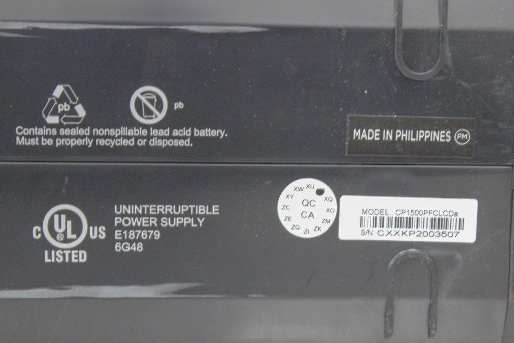 CyberPower CP1500PFCLCDa Battery Backup 120V 50Hz/60Hz UPS System (3377835)