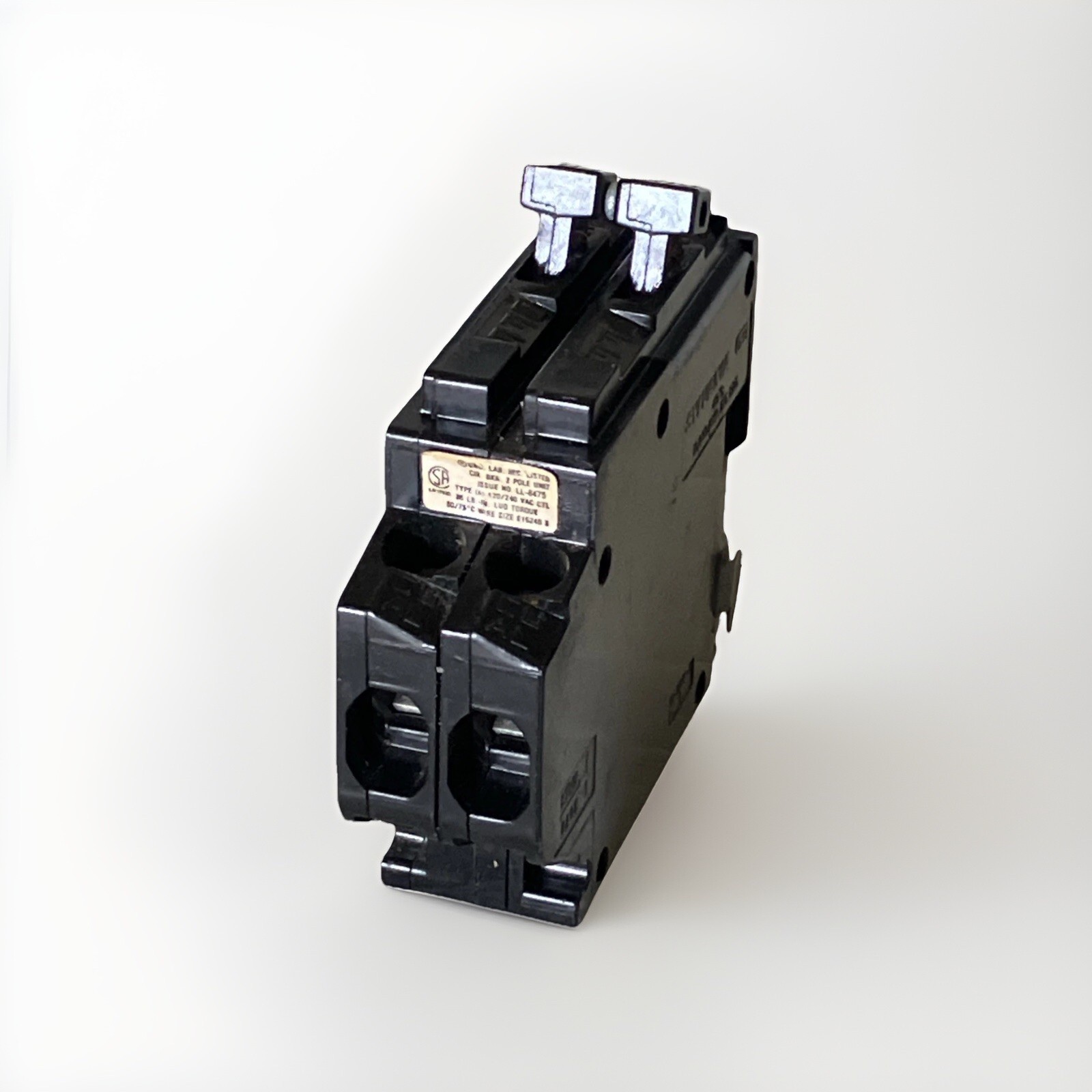A230 30A 2 POLE SYLVANIA Challenger CIRCUIT BREAKER A 120/240 VAC Side Mount