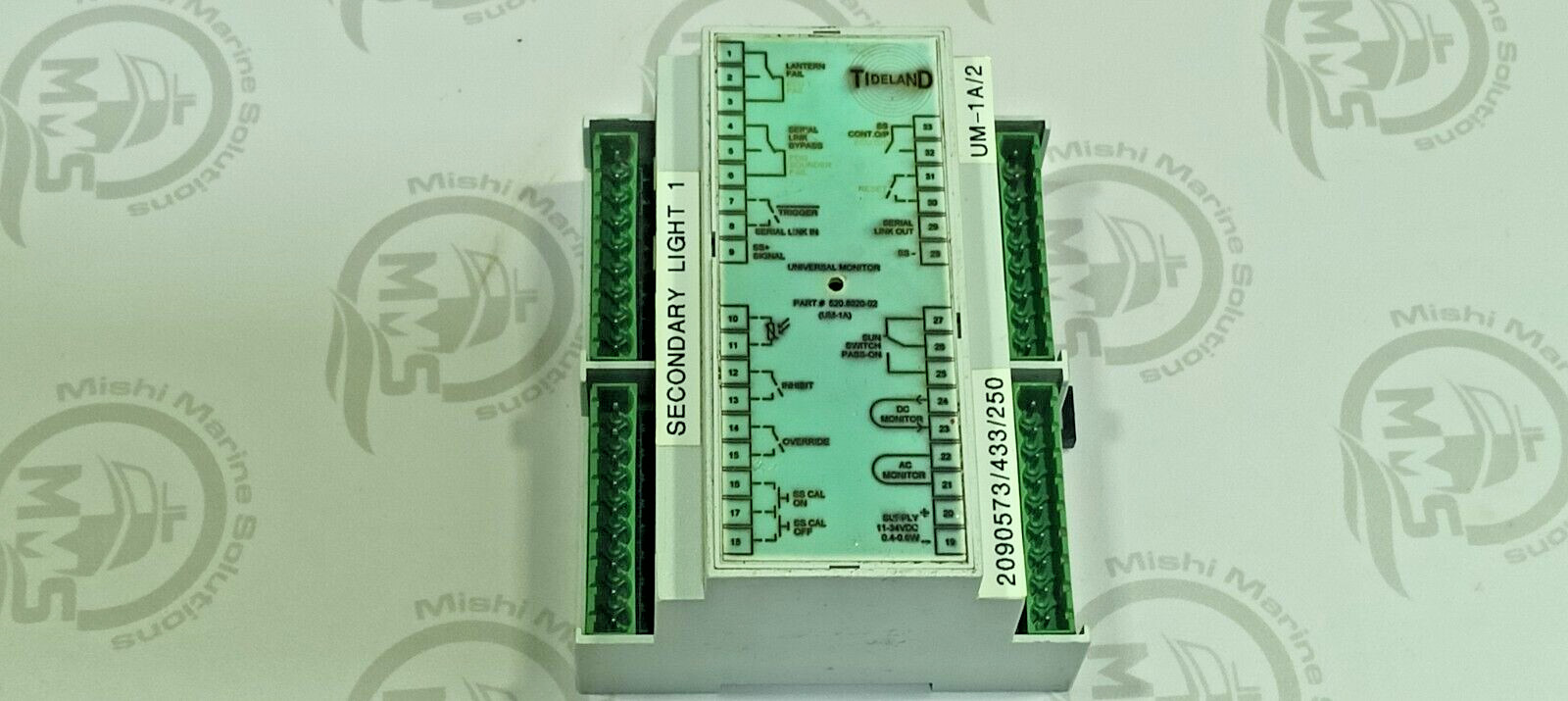 Tideland UM-1A Universal Monitor 11-34VDC P/N 520.8020-02 Marine Industrial