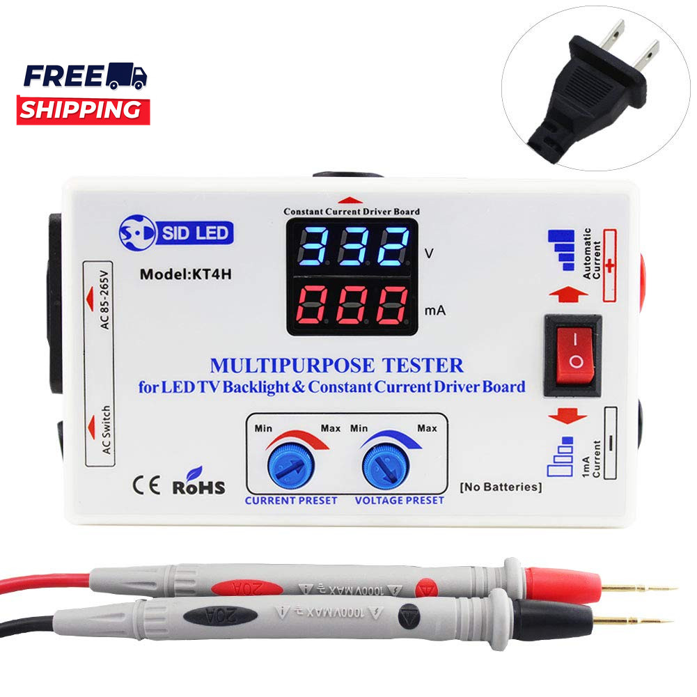 Multipurpose Tester for LED TV Backlight and Constant Current Driver Board Used