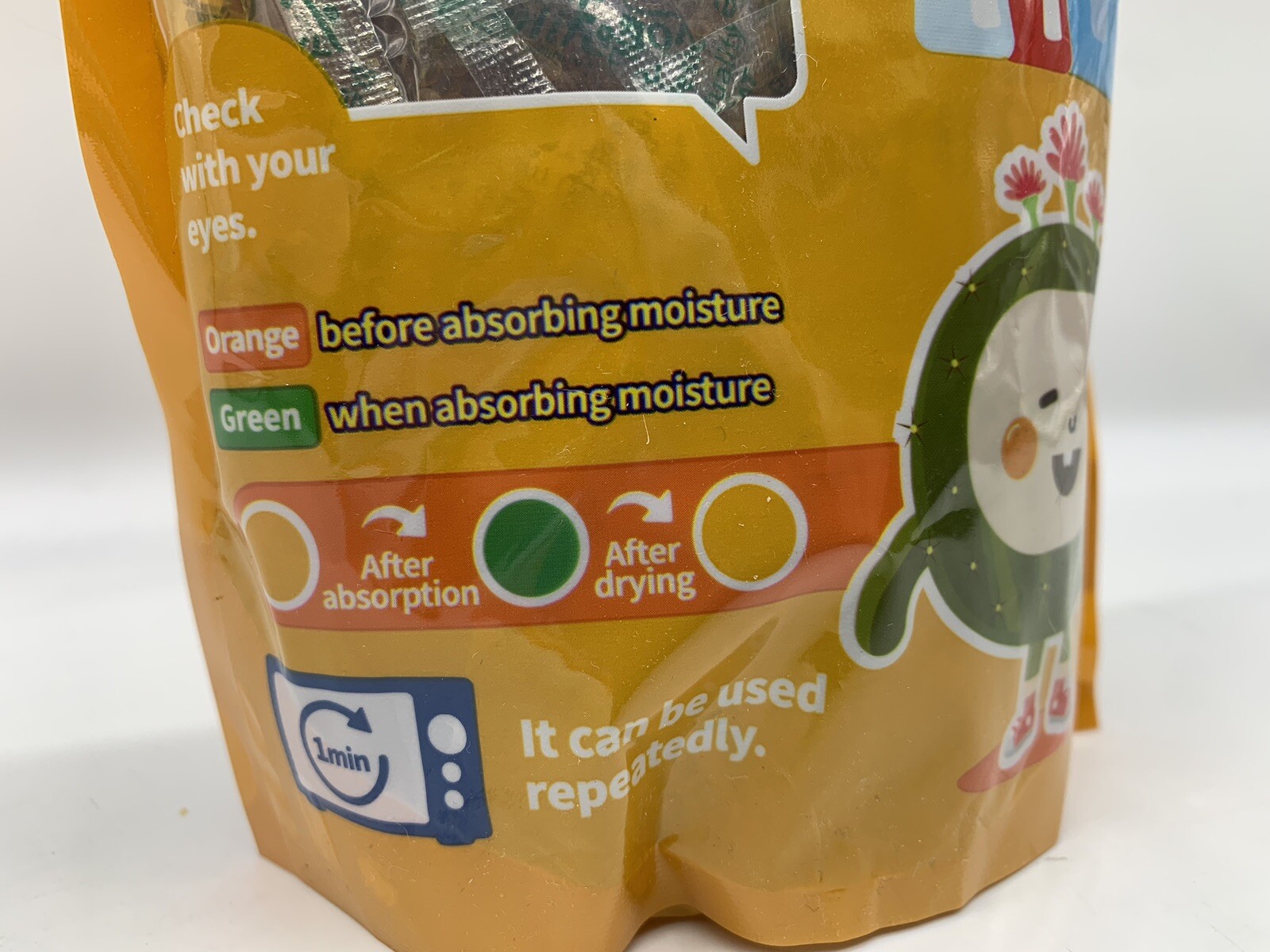 Sunny Home 30 Packs of 10 Gram Orange to Dark Green Silica Gel Rid Of Damp