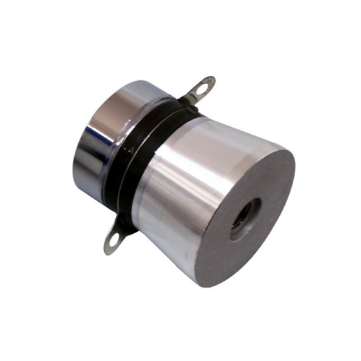 60W 40KHz Aluminum Alloy Ultrasonic Piezoelectric Transducer Cleaner Silvery