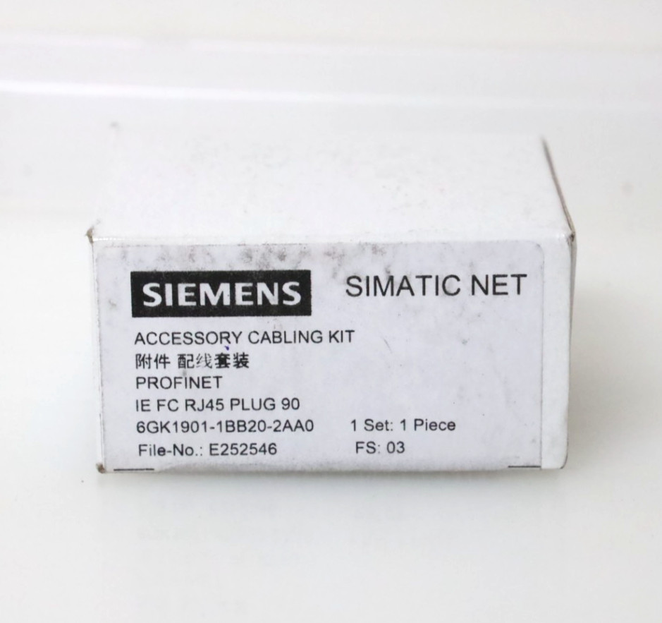Siemens 6GK1901-1BB20-2AA0 Simatic Net Accessory Cabling Kit-IE FC RJ45 Plug 90