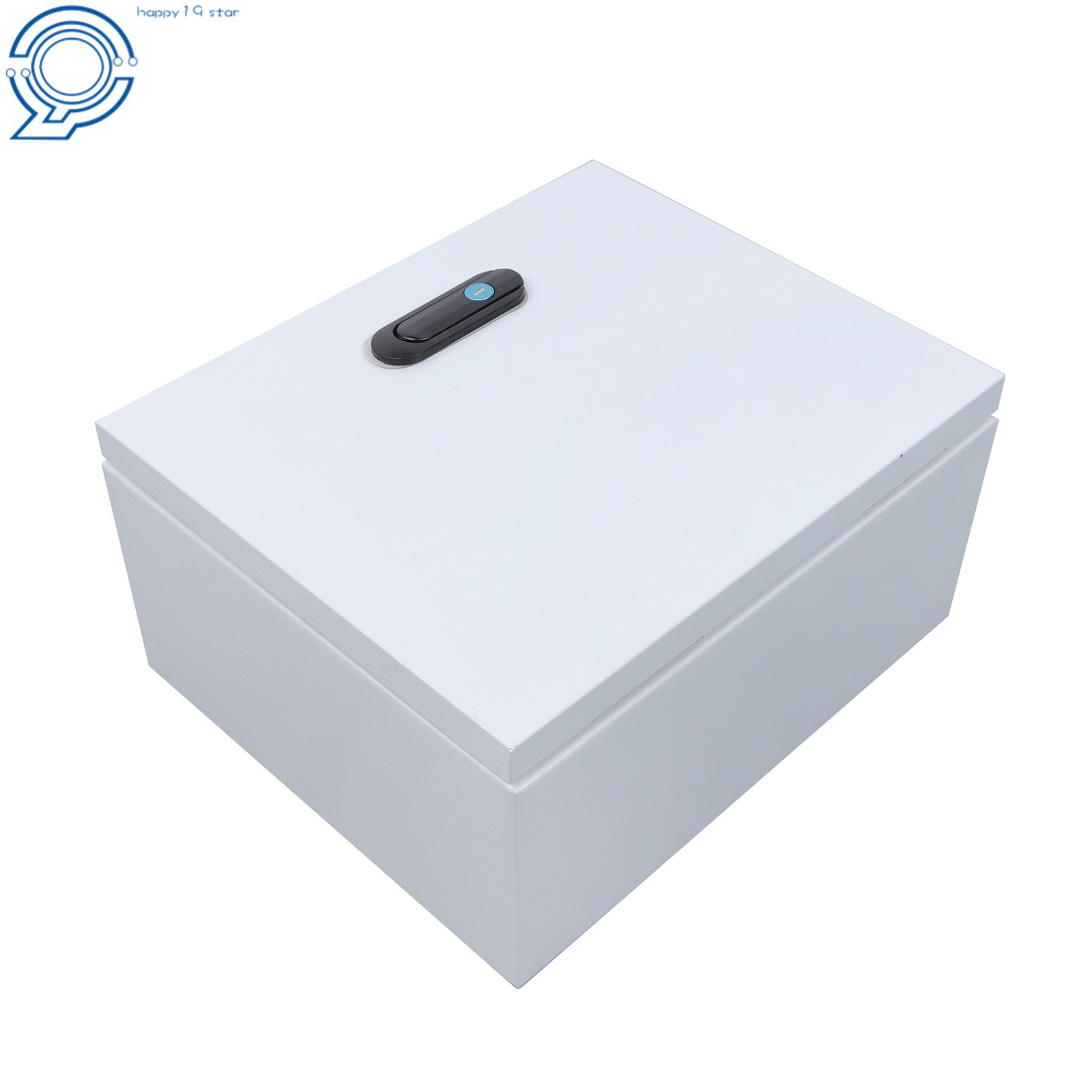 12x10x6″ NEMA 4X IP66 Steel Enclosure Box Weatherproof Lockable w/Mounting Plate
