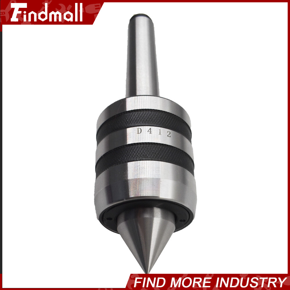 Findmall MT2 Live Center Morse Taper 2MT Triple Bearing Lathe Medium Duty CNC