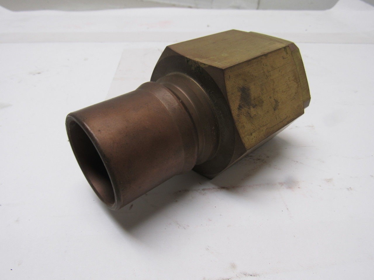 Parker BH12-61-W Brass 1-1/2 Body Poppet Valve Shut off 1-1/4″NPTF Quick Couplin